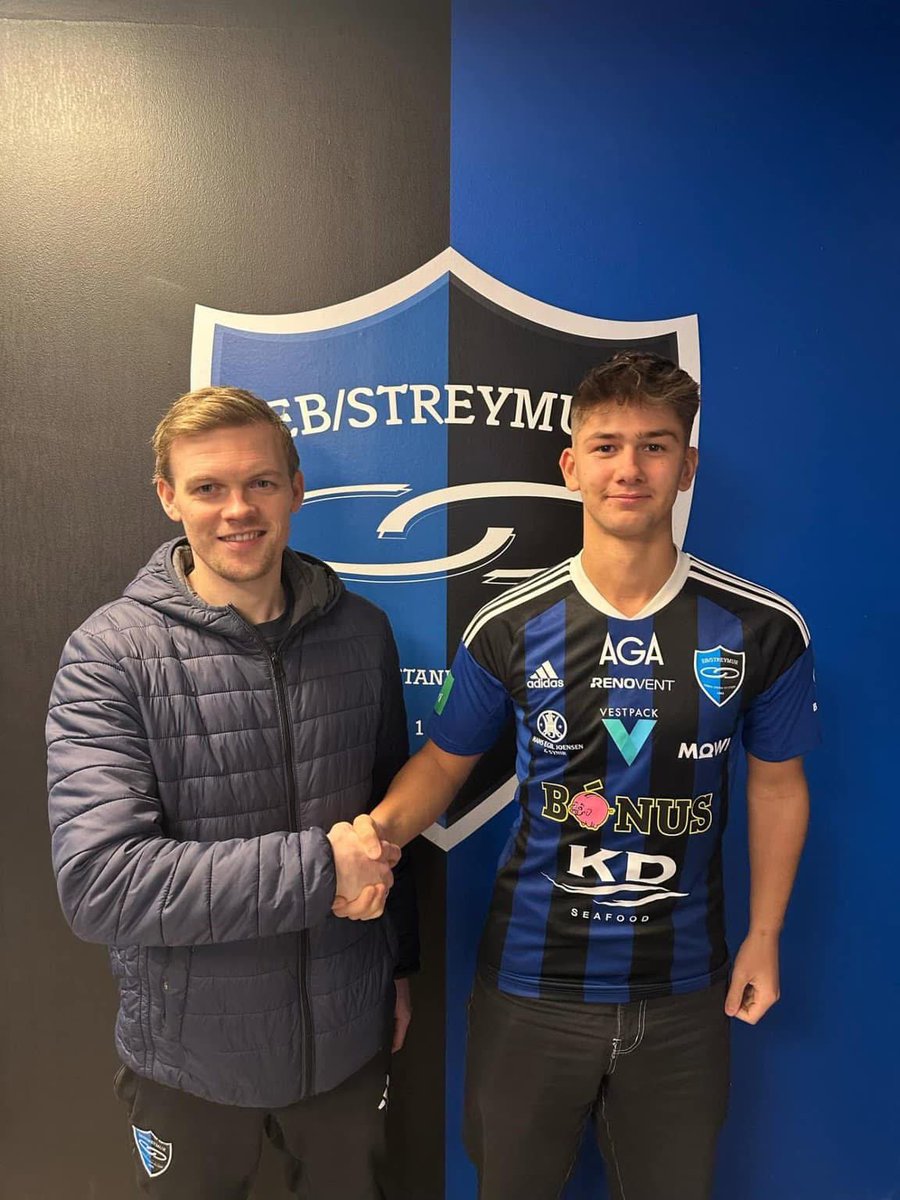 21 year old Ábraham Klein Joensen, who joined us from <a href="/Vikingur2008/">Víkingur Gøta</a> in 2023, has signed a new one-year contract with <a href="/EStreymur/">EB/Streymur</a> ✍🏻

ebstreymur.fo/news/610/abrah…