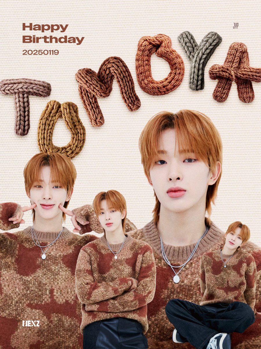 NEXZ_official's tweet image. 𝗛𝗔𝗣𝗣𝗬 𝗕𝗜𝗥𝗧𝗛𝗗𝗔𝗬 𝗧𝗢𝗠𝗢𝗬𝗔🤎

#NEXZ #TOMOYA
#Happy_TOMOYA_Day