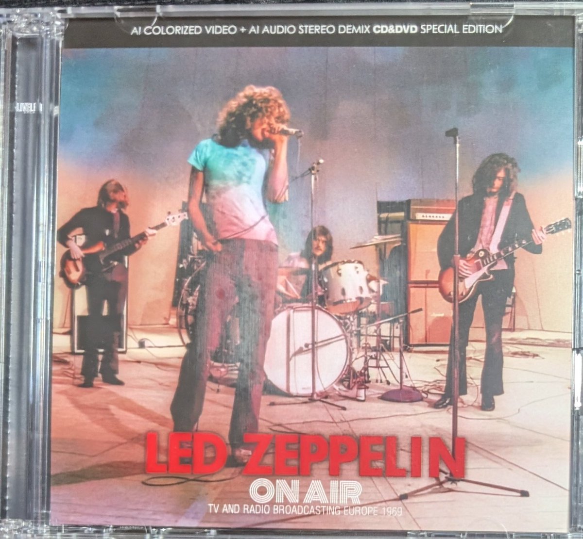 Led Zeppelin『ON AIR』(1CD+1DVD LIVELEGEND):不定期にZeppelinを
