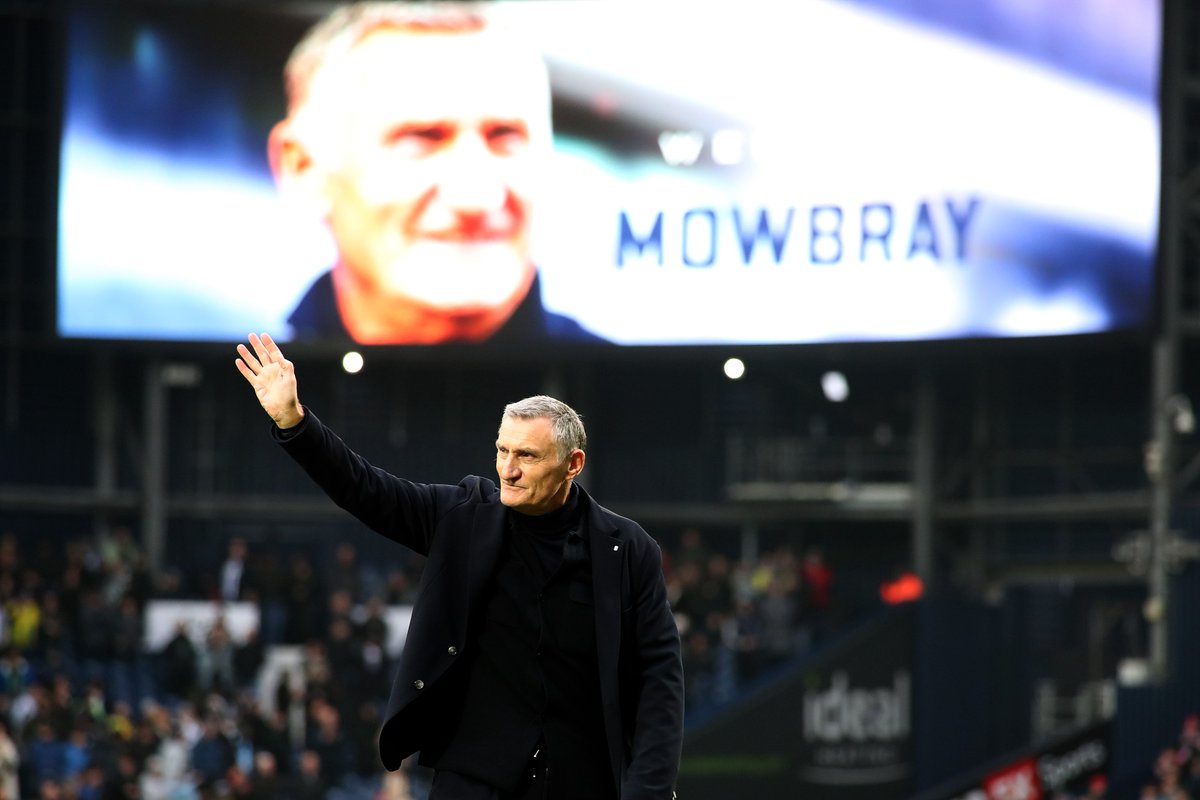 WBA's tweet photo. West Bromwich Albion Head Coach, Tony Mowbray. 🫶 https://t.co/TyMrpQJYrG