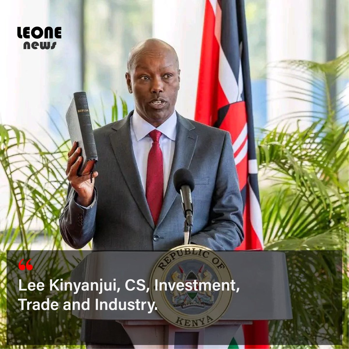 leone_news_'s tweet photo. Event took place yesterday where the three became cabinet secretaries to the executive of the Republic of Kenya. https://t.co/jVZZgW3PXL