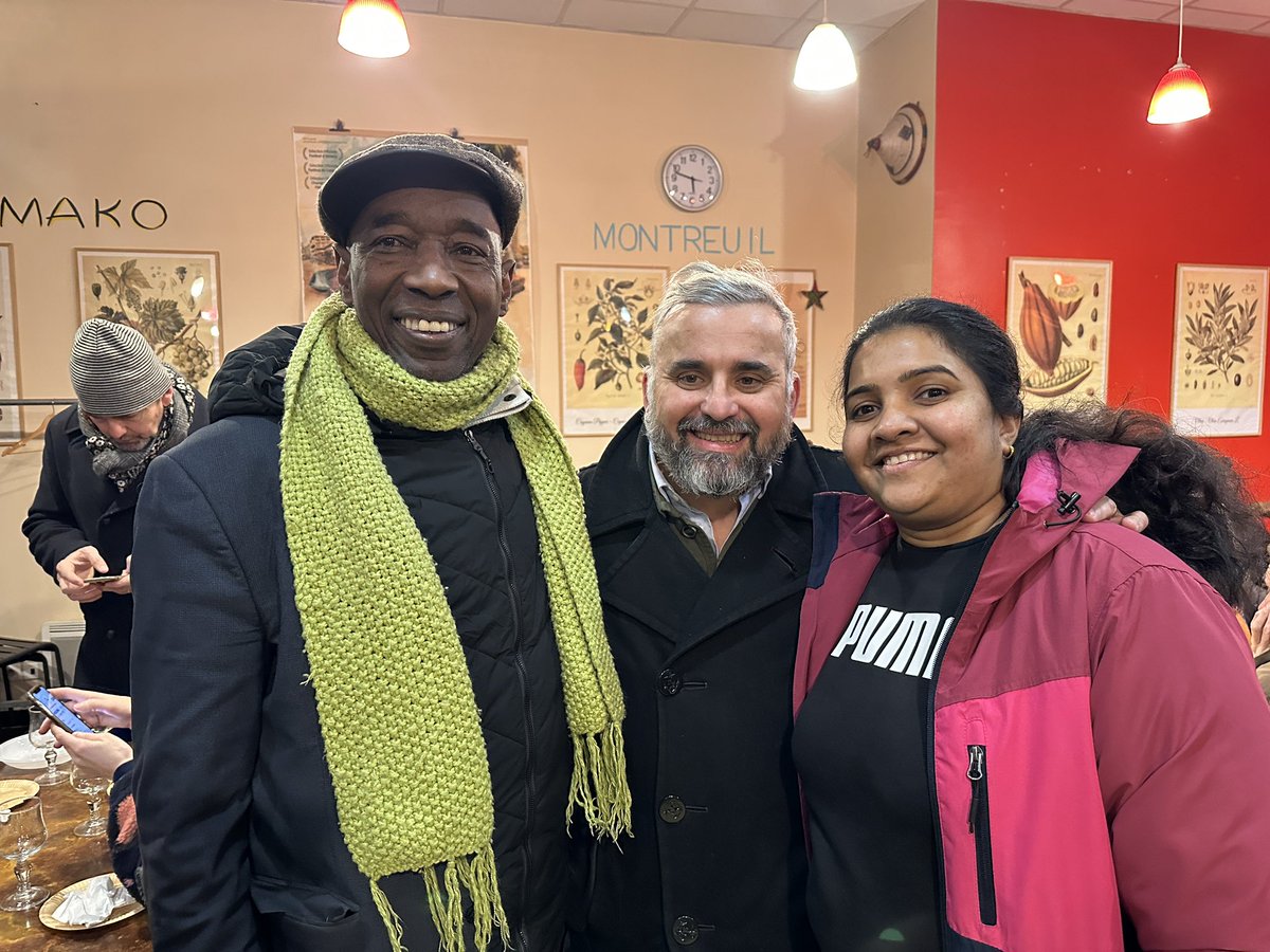 Moment convivial et fraternel cet après-midi dans le quartier Bel-Air à #Montreuil. Une parenthèse de partage qui a été fort appréciée des habitants du quartier ! 
Merci !