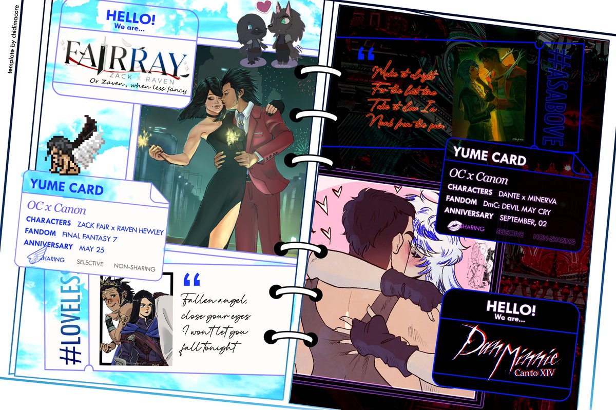 Faneposter's tweet image. FINALLY FOUND A TEMPLATE FOR MY SPLIT YUME DISORDER!! Real heaven & hell core
#yumetwt #yumeintro #ff7 #dmcreboot
