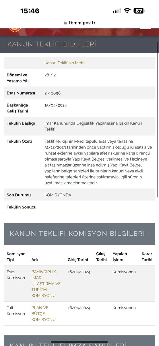 iytdernegi's tweet photo. Milyonlarca vatandaş @rprefahpartisi İstanbul Milletvekili sayın @DoganBekin ve @devapartisi Tekirdağ Milletvekili sayın @cem_avs Plan Bütçe ve İmar Komisyonuna vermiş oldukları kanun tekliflerinin görüşülüm biran evvel yasallaşmasını beklemektedir.
@SalihUzunDr https://t.co/34fHB3foHa