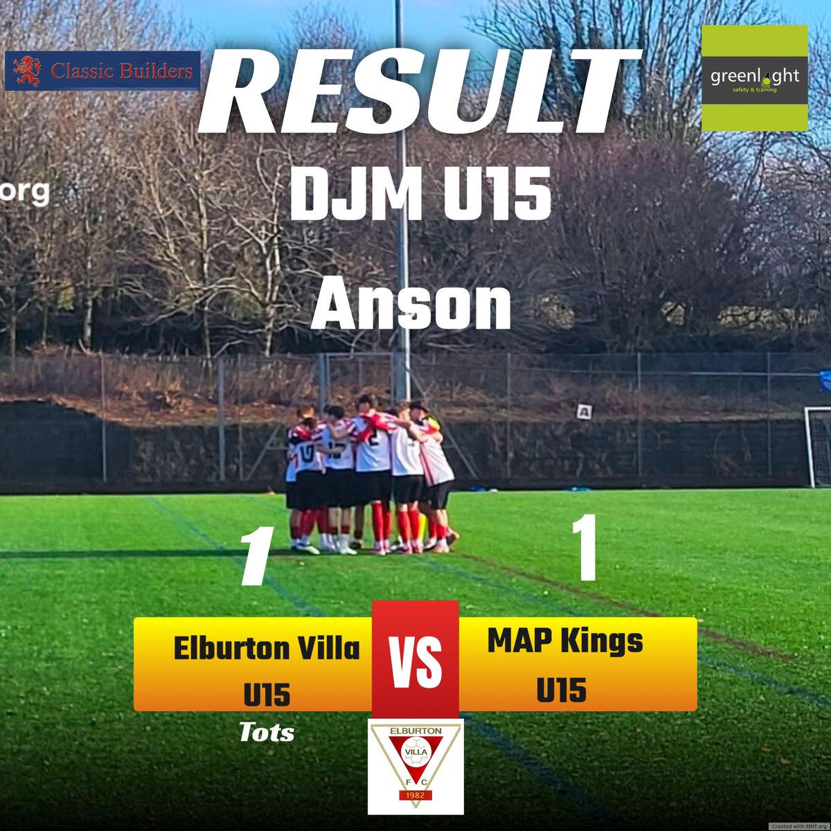 EVFCVilla's tweet photo. A fair result. Struggling today with numbers, bare 11 (fit) and some key players missing meant the boys had to show some real grit and character. 💪⚽️ #UTV #EVFC #DJM #DevonFA #grassroots https://t.co/afixeXhCAr