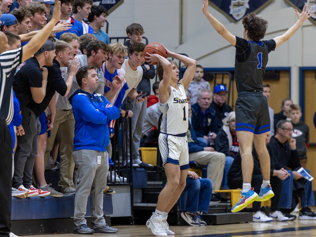 Mike Cerny (@mikecernymedia) on Twitter photo Gotta love the intensity of the students' section for rivalry games! <a href="/GoHawklets/">Rockhurst HS Athletics</a> <a href="/GoAquinasSaints/">GoAquinasSaints</a> Gotta love the intensity of the students' section for rivalry games! <a href="/GoHawklets/">Rockhurst HS Athletics</a> <a href="/GoAquinasSaints/">GoAquinasSaints</a>