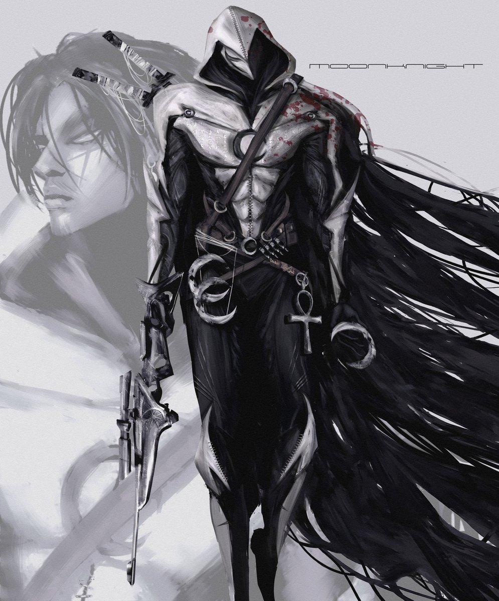 My Moonknight OC.

#MoonKnight  #Marvel