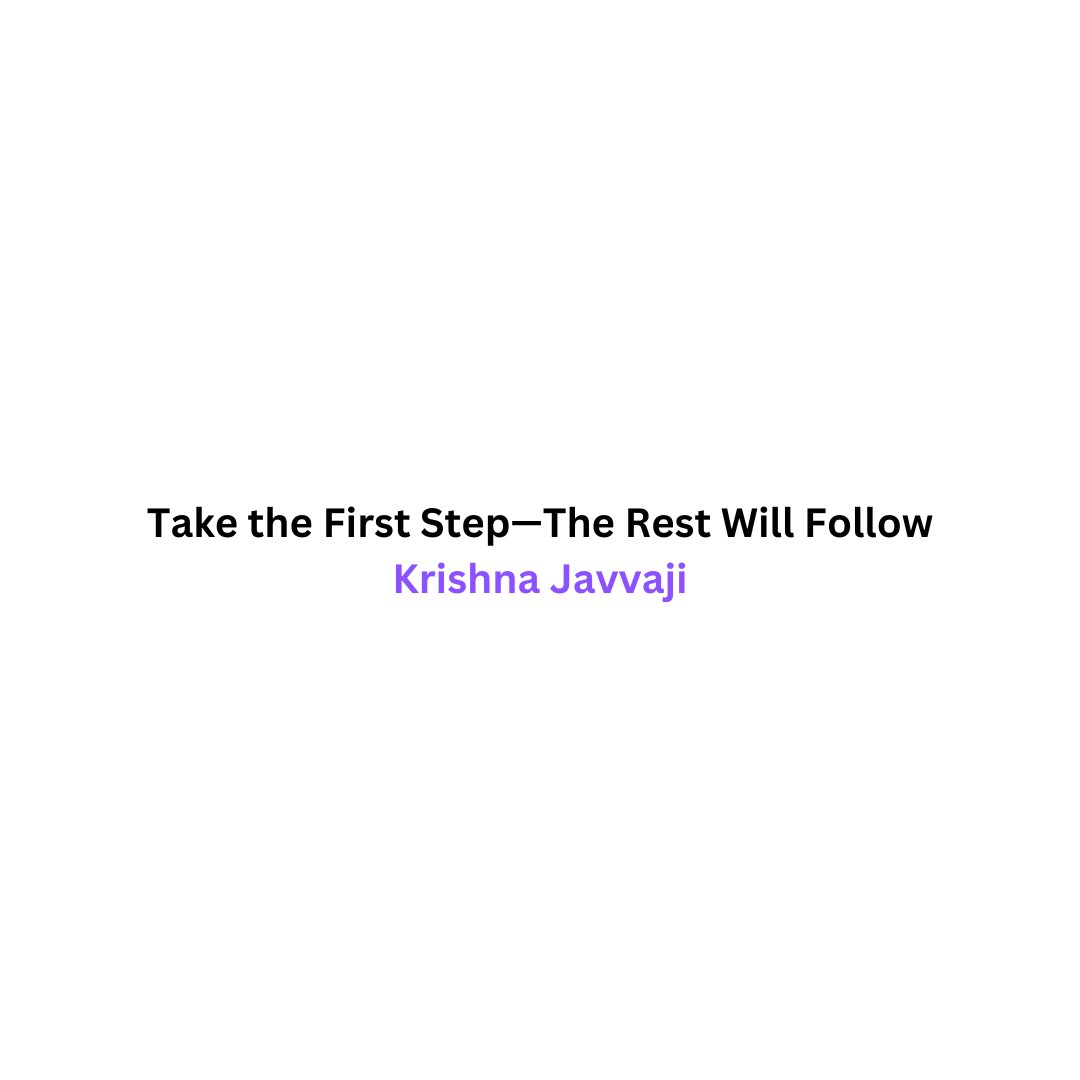 Krishnaimpact's tweet photo. Success begins with action.

#ProfessionalDevelopment #LeadershipGrowth #ImpactDriven #CollaborativeInnovation #Empowerment #IndustryLeaders #CareerTransformation #ResearchBacked #krishnajavvaji #impacteers https://t.co/7jw2yWdmLA