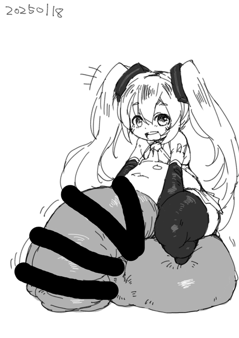 【ふたなり】ミクちゃん。 