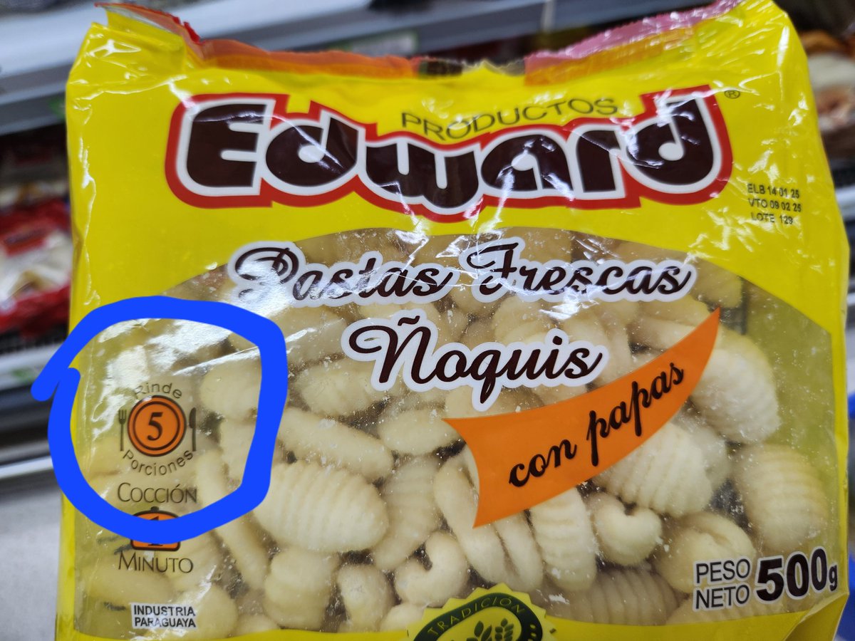 Al que saca 5 porciones de esto le regalo una semana en Maldivas.