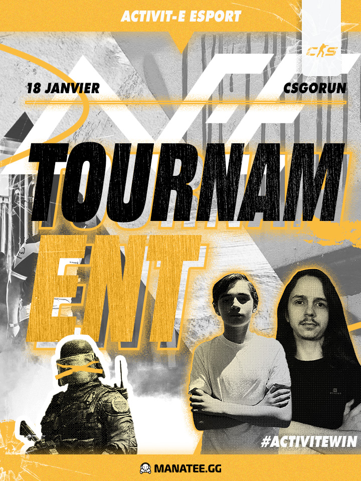 EsportActivite's tweet photo. 💣#CS2 | #CSGORUN
Nous sommes fier d’annoncer notre participation au tournoi CSGORUN !
Après des semaines de préparation intensive, nos joueurs sont plus déterminés que jamais à montrer leur talent et à tout donner pour décrocher la victoire !🏆
Le moment tant attendu est enfin arrivé: le show commence maintenant ! Suivez-nous tout au long de cette compétition et vibrez avec nous à chaque match.
🎙️https://t.co/tL2saU0tSy