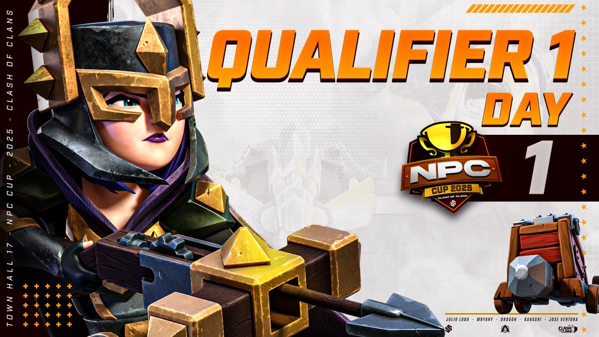 🟣 LIVEEEEEEEE!

Llegó el momento! Arranca el Torneo de nuestra comunidad! 😍

🏆 NPC Cup - <a href="/StyleCupCoC/">Style Cup</a> - Q1 - D1

✅ 2/3 Rondas con Guerras de 5/30 y 2 ataques antes del Minuto 15! Equipos TOP!

TODO el MUNDO para DENTRO! ❤

📺 twitch.tv/style_coc