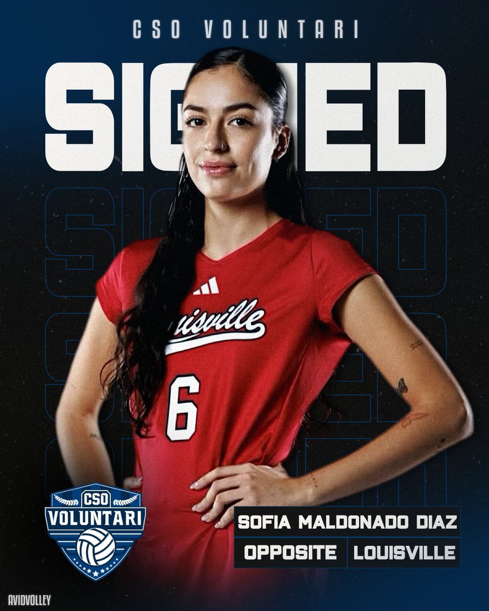 Avid (@avidvolley) on Twitter photo ⒼⓄⒾⓃⒼ ⓅⓇⓄ
CSO Voluntari 🇷🇴 has announced the signing of <a href="/LouisvilleVB/">Louisville Volleyball</a> and <a href="/ArizonaVBall/">Arizona Volleyball</a> alum Sofia Maldonado Diaz 🇲🇽🔥 ⒼⓄⒾⓃⒼ ⓅⓇⓄ
CSO Voluntari 🇷🇴 has announced the signing of <a href="/LouisvilleVB/">Louisville Volleyball</a> and <a href="/ArizonaVBall/">Arizona Volleyball</a> alum Sofia Maldonado Diaz 🇲🇽🔥