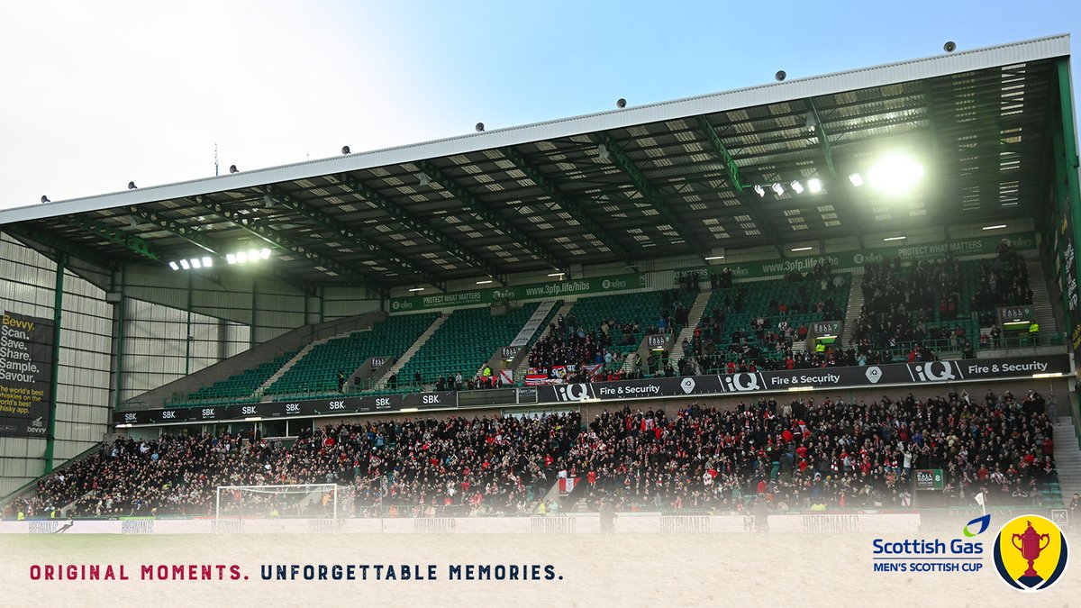 👏 A fantastic support from the Bankies at Easter Road this afternoon

#ScottishCup | <a href="/clydebankfc/">Clydebank FC</a>