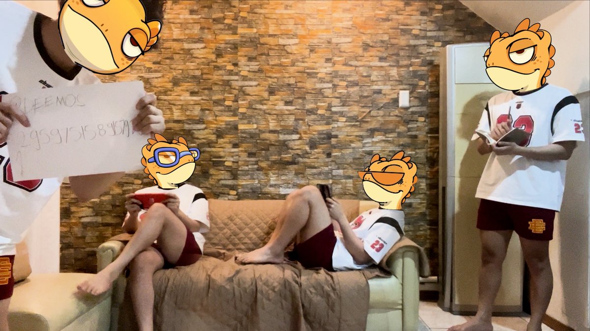 I think I cracked the riddle <a href="/MelancholyJimmy/">Jimmy</a>

Turns out they're all just chilling on the couch😎