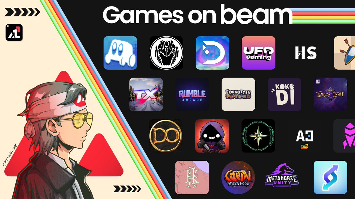 🎮 Games Built/Building On <a href="/BuildOnBeam/">Beam</a> 

Beam is rapidly becoming the premier hub for innovative Web3 games 🏳️‍🌈

⚡Horizon Upgrade: Coming this Q1, promising scalability &amp; advanced tools for developers, setting a new standard for Web3 gaming

#Avalanche $BEAM

Mega Thread🧵
0/20