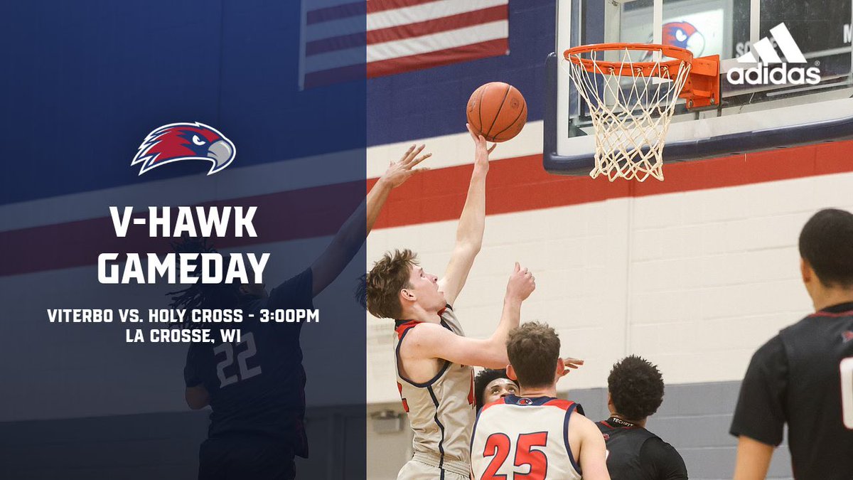 GAMEDAY!

🆚 Holy Cross
⏰ 3:00 PM
📍 R.W. Beggs Sr. Gymnasium - La Crosse, WI 
📺 team1sports.com/vhawks/
