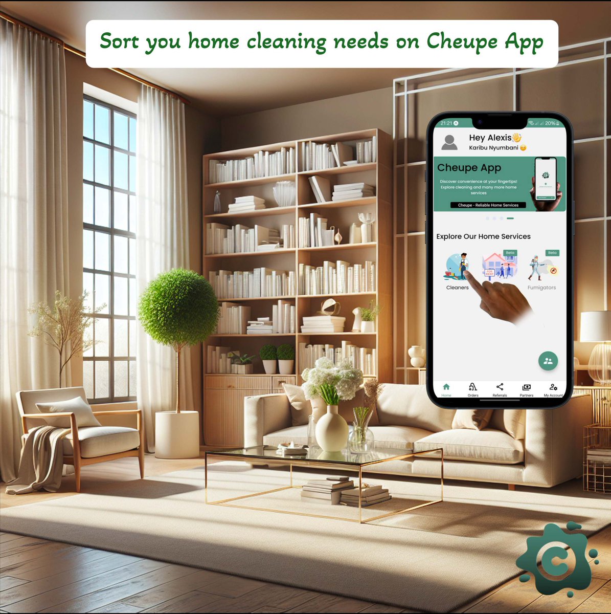 TeamCheupe's tweet photo. Don't let chores steal your weekend vibes! 🧹✨ With the cheupe app, you can book a cleaner in just a few taps and enjoy more 'me-time.' #weekendvibes #cheupeapp #relaxationmadeeasy https://t.co/pAqdlAC8JL