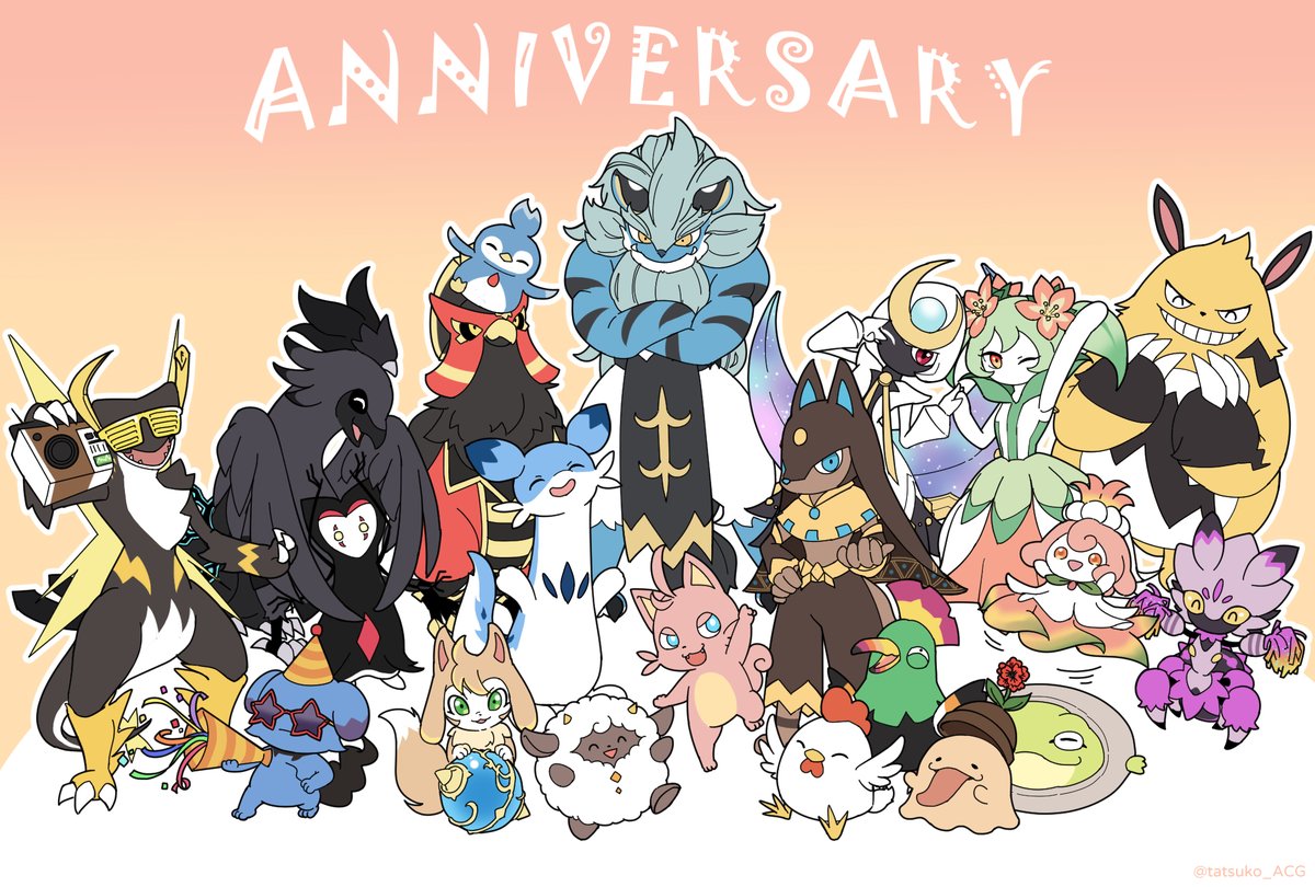 tatsuko_ACG's tweet photo. 一周年おめでとうございます
Happy 1st Anniversary​​🎉

#PalworldArt https://t.co/oKba6n2ytC