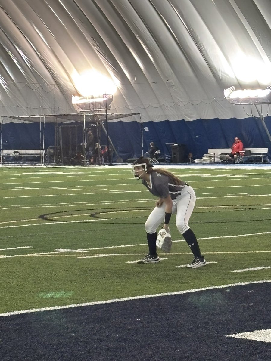 RCVENOM09's tweet photo. Won the first game, 6-0, vs Pgh Power Watson 18u. The two biggest stars of the game: @TheLilG14 &amp; @taylorcondiotte! Lili pitched a complete game no-hitter w/ 10 Ks &amp; Taylor added two hits (double) &amp; 1 RBI. Next game is 11:30 am on GC: River City Venom 2027 vs Ohio SlamForce 18u. https://t.co/4hviSm1ysZ