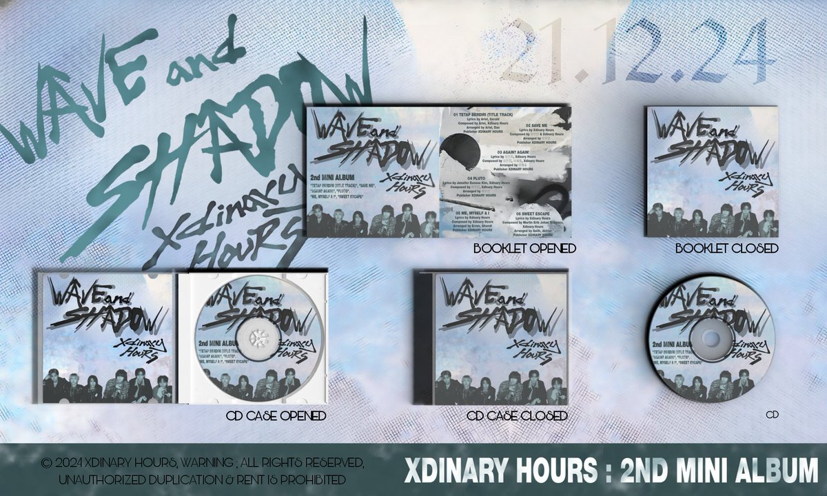 ㅤㅤ
𝗩𝗜𝗦𝗜𝗧 𝗧𝗛𝗘 𝗫𝗗𝗜𝗡𝗔𝗥𝗬 𝗦𝗛𝗢𝗣

⌛️ Wave and Shadow Album⠀: Rp. 200.000
⌛️ Official Lightstick⠀⠀⠀⠀⠀     : Rp. 600.000
⌛️ Tumbler⠀⠀⠀⠀⠀     ⠀⠀⠀⠀⠀⠀  : Rp. 150.000

Click here to buy the merch:
🔗 s.id/AlbumAndMerchF…
ㅤㅤ