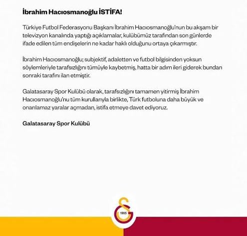 DegajSportscom's tweet photo. İLGİNÇ İSTATİSTİK

Galatasaray ligde puan kaybettiği son 8 maçın tamamının ardından resmi hesabından açıklama yayınladı. 

Son 3 senede ise hakem, federasyon veya rakiplerle ilgili toplam 39 açıklama yayınladı. https://t.co/ALjDbkPVX4