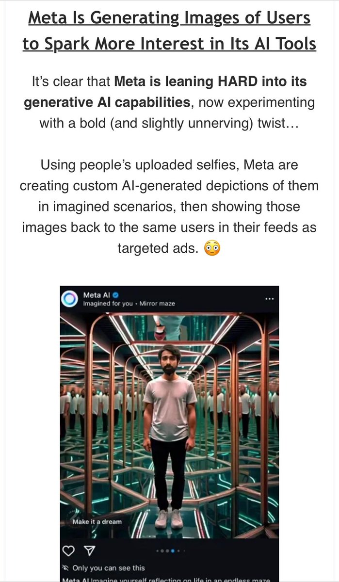 Shouldn’t there be some sort of permission/opt out for this?? <a href="/Meta/">Meta</a> AI