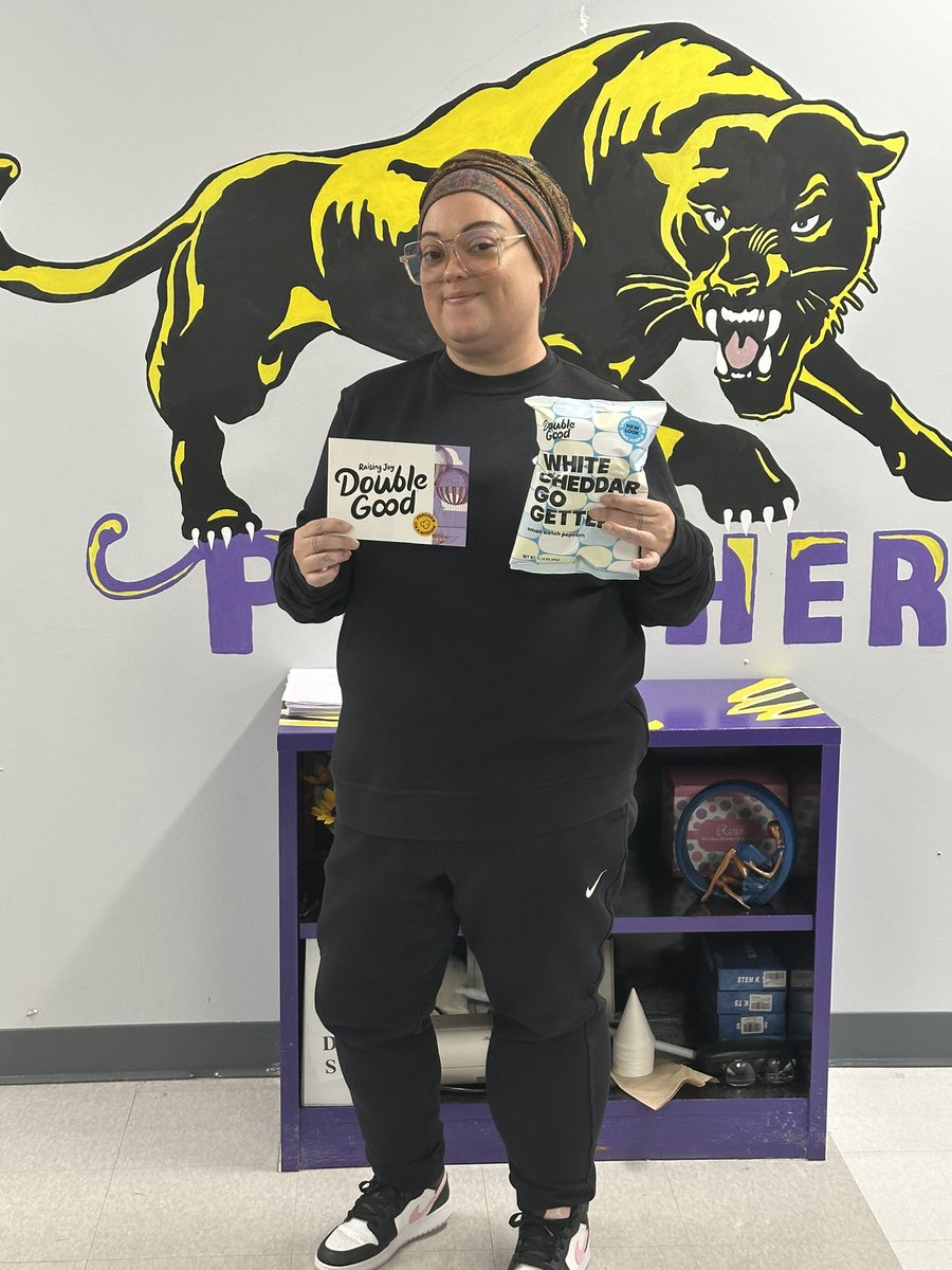 #DoubleGoodPopcorn #DoubleJoy  Thank you for giving smiles to my fellow teachers &amp; me yesterday! #popcorn