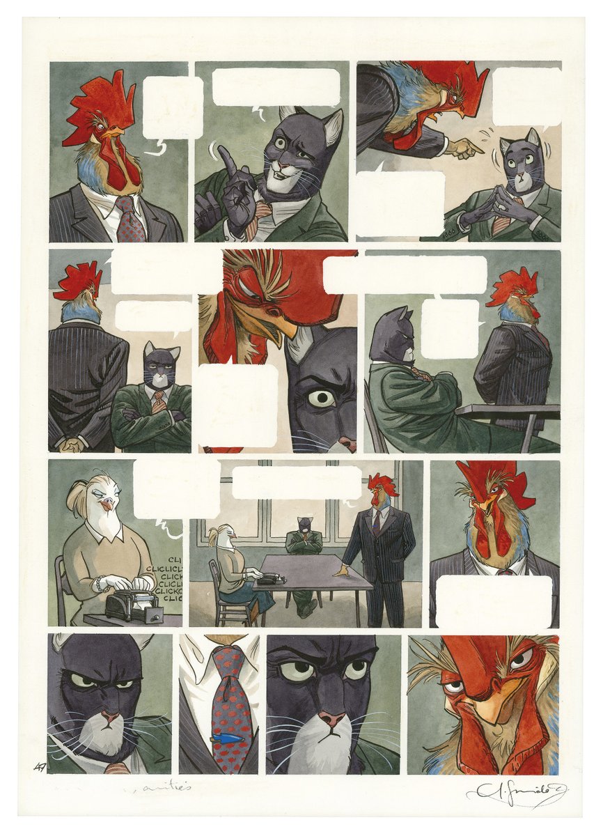 a_picture_plain's tweet photo. Juanjo Guarnido, various pages
#art
#artwork
#artmattersandthings
#artappreciation
#figurativeart
#illustration
#comics
#comicbookart
#europeancomics
#ligneclaire
#modernagecomics
#contemporaryart
#juanjoguarnido
#spanish
#artist
#illustrator
#cartoonist https://t.co/4ysWsx1xTX