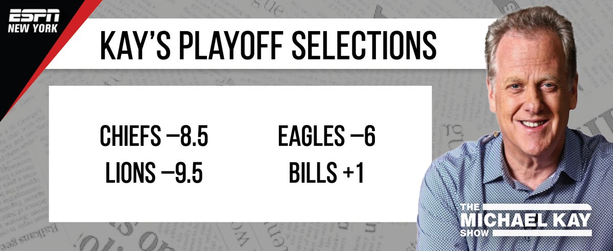 JarvFromOz's tweet image. Kay's divisional round picks #4pack @RealMichaelKay