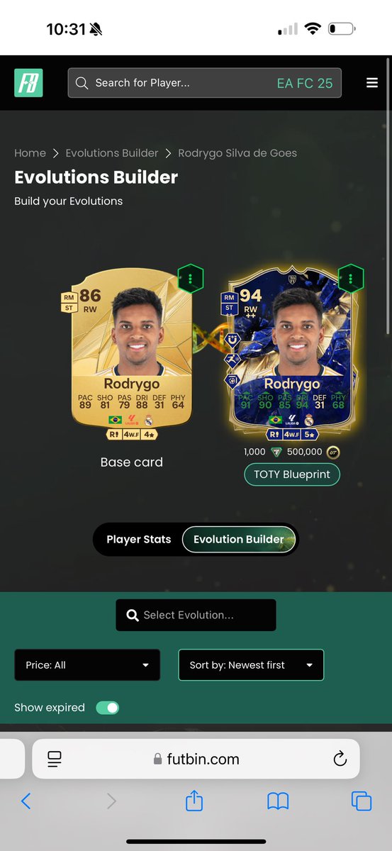 dsuarez1771's tweet photo. @FUTBIN So I can have a killer weekend league 🤩 https://t.co/8YtZqOAyjA