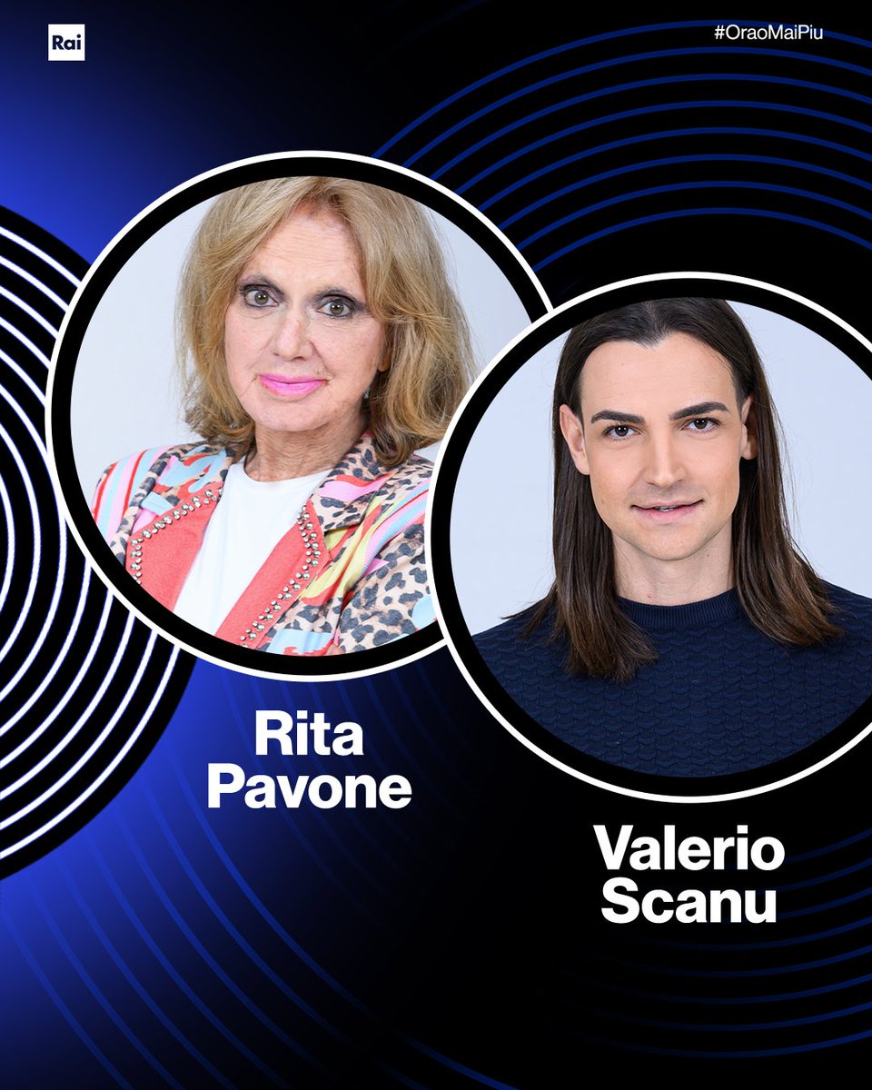 Per sostenere Valerio Scanu e Rita Pavone vota con un mi piace 📲
⚡
#OraoMaiPiu