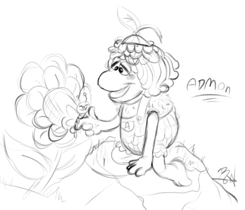 Sr_Mantecaaa's tweet image. Some drawings I made in magma💖💖💖

#puppetverse #WallyDarling