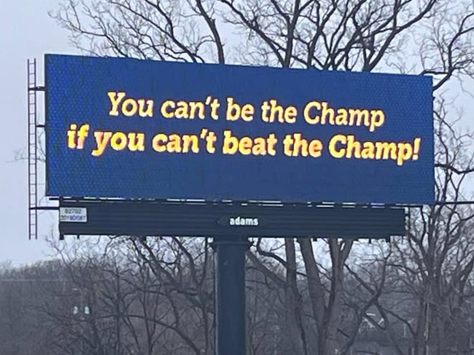 These were seen on US 23 and 14 in Ann Arbor today and no I did not photoshop this.