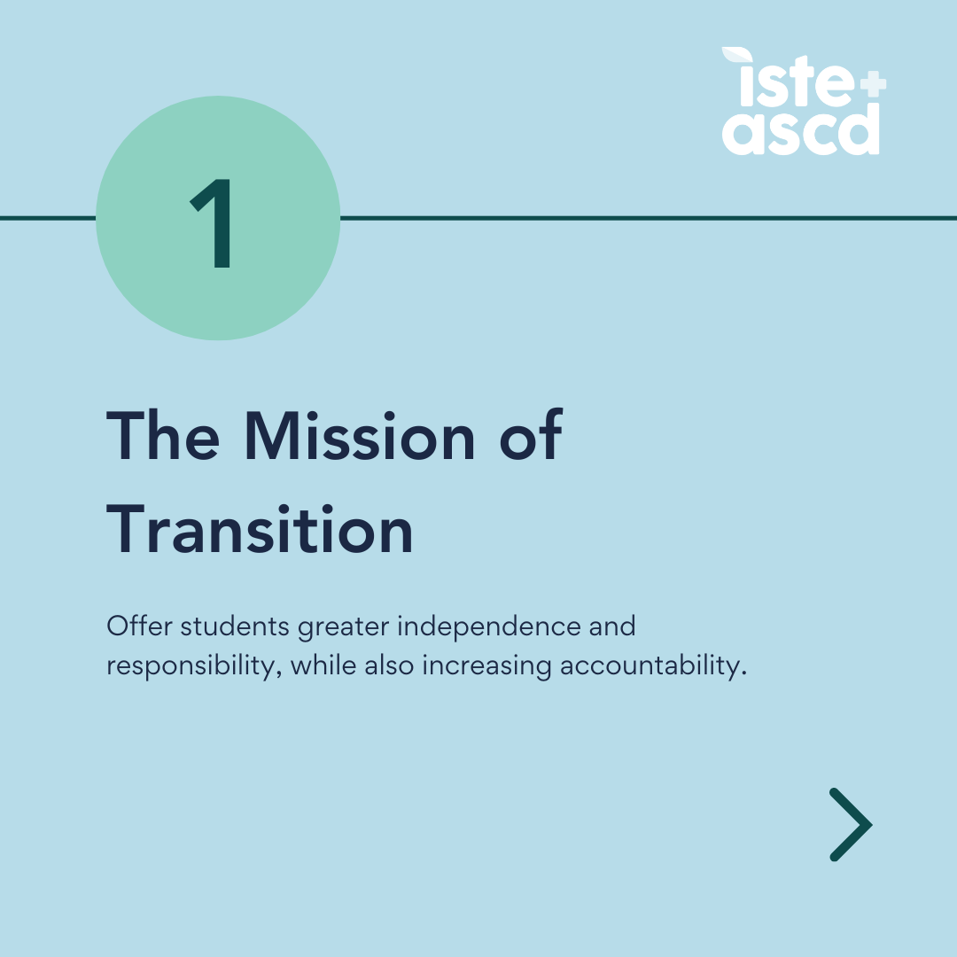 ISTE_ASCD's tweet photo. Middle school is a crucial transition period for many students.

@Principal_Moss details strategies that can help middle school leaders empower students, advocate effectively, &amp; define their school’s unique identity.

https://t.co/qTwTG7w8bH

#StudentSuccess #ISTEandASCD https://t.co/8JRxRJzeGR