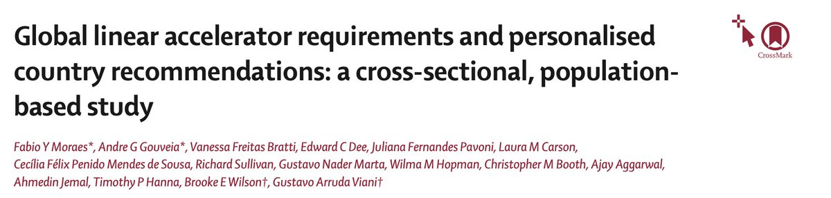 Andre G, MD, Rad Onc ⚽️ 🇮🇹 🇨🇦 (@radiooncologia) on Twitter photo This study analyzes global disparities in access to radiotherapy and proposes tailored recommendations, taking into account the costs involved to ensure adequate service provision in over 180 countries.
Congrats: <a href="/fabiomoraesmd/">Dr. Fabio Moraes</a> <a href="/gusviani/">Gustavo</a> <a href="/Marta_GustavoN/">Dr. Gustavo Nader Marta, MD, PhD</a> @HannaRadOnc <a href="/AggarwalOnc/">Ajay Aggarwal</a> This study analyzes global disparities in access to radiotherapy and proposes tailored recommendations, taking into account the costs involved to ensure adequate service provision in over 180 countries.
Congrats: <a href="/fabiomoraesmd/">Dr. Fabio Moraes</a> <a href="/gusviani/">Gustavo</a> <a href="/Marta_GustavoN/">Dr. Gustavo Nader Marta, MD, PhD</a> @HannaRadOnc <a href="/AggarwalOnc/">Ajay Aggarwal</a>