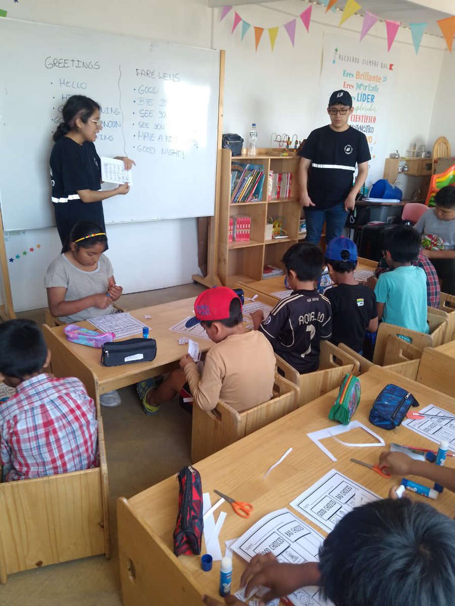 Seguimos con las clases de verano en nuestra libroteca, una gran bendición para los niños de VMT !!!
