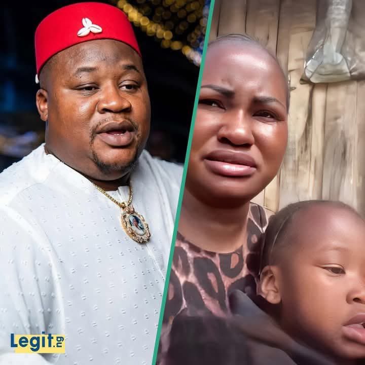 My concern is y is the baby looking lyk the Mother &amp; the Mother looking like Chief Priest?

Abeg makes a person not resemble me like this when you aren't my sister or Son 😂

If nt na big wahala, u wouldn't be able to defend yourself just like CP, the only solution to this is DNA