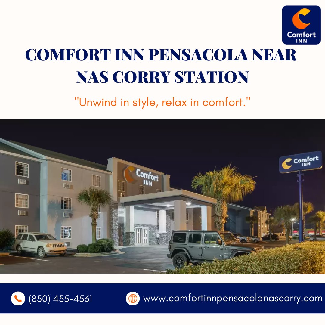 comfort_nas's tweet photo. Need a relaxing stay in Pensacola, FL? 🌴 Comfort Inn welcomes you for a restful trip!
🌐 Visit: https://t.co/pndSQJhBFA

#PensacolaFL #ComfortInn #TravelFlorida #AffordableStay https://t.co/h6U8wMKNaU