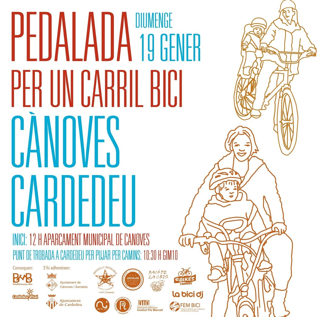 Ens veiem demà!🚲🚴🏻🚴🏼‍♀️🚴🏽‍♀️🚴🏿‍♂️
Gràcies <a href="/el9nou_vor/">el9nou_vor</a> per la notícia!