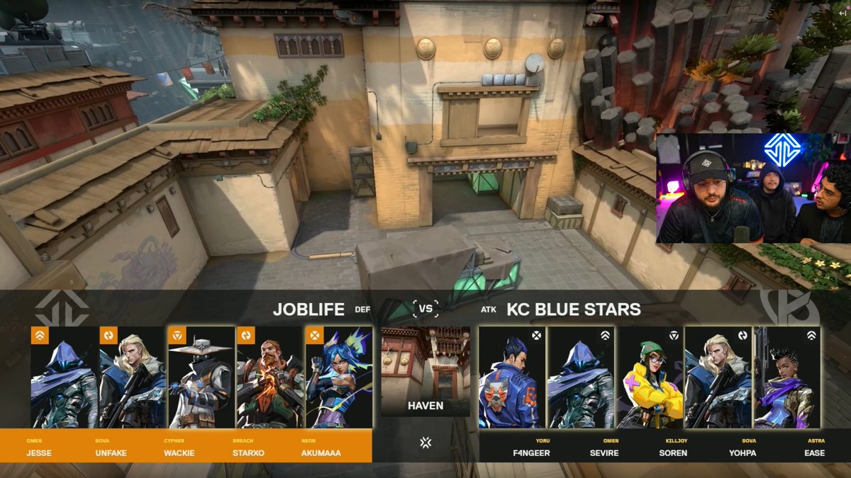 JoblifeEsport's tweet photo. On commence le BO sur HAVEN !

LE PREMIER JL x KC DE L'HISTOIRE C'EST MAINTENANT 👊

https://t.co/cklOtrxGCA

#JOBLIFE https://t.co/TRirGK5r8H