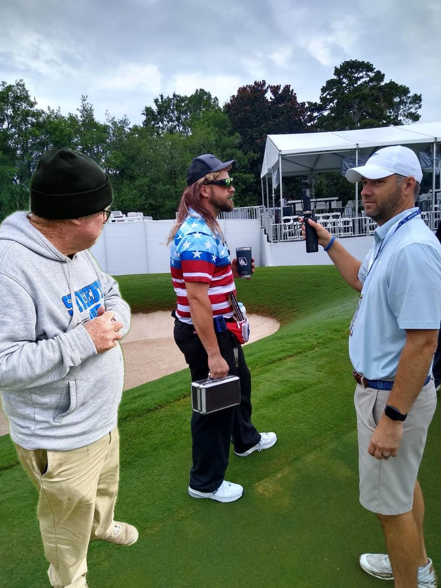 Please caption this photo?!?! <a href="/DeeWayneGrindz/">Dee’Wayne Grindz</a> <a href="/TheGCSNetwork/">Superintendent Network</a> <a href="/turfmonkeyboy/">john reilly</a> <a href="/turftoday/">Turf Today</a> <a href="/GCSAA/">GCSAA</a>