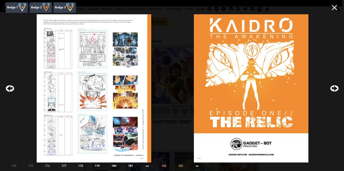 Lol, it's my first time to read <a href="/kaidrochronicle/">Kaidro 🐉</a>  comics. It's a bit short, but the story is good! I was surprised it even had a question and answer portion hahaha.

What's next after Kaidro? Done with Moku, Kanstar, and Genkai.

My knowledge is expanding because of the