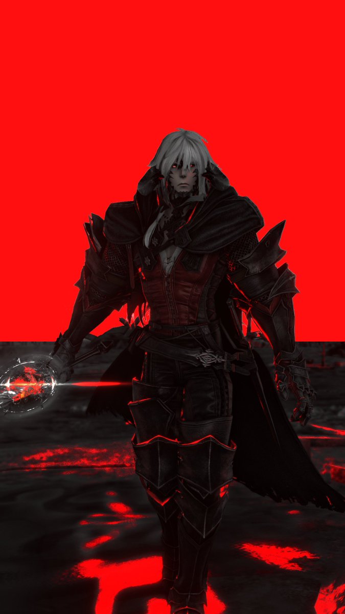 Friend of mine showed me this amazing piece and I felt rare inspiration to crack open Gpose and even GIMP. Was fun though despite the rust!

#FFXIV #GPOSER