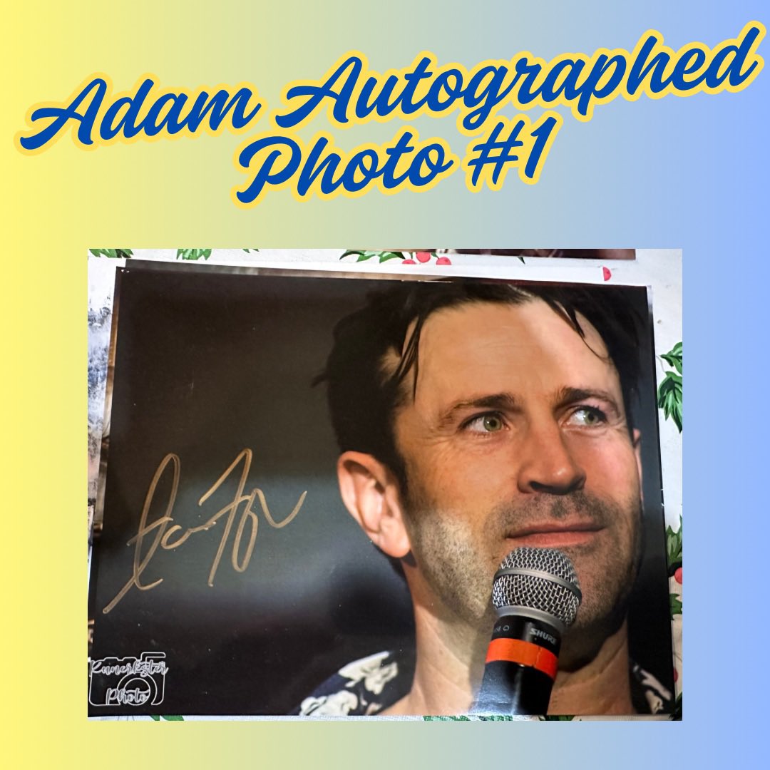 phoenixfire2912's tweet image. An 8x10 autographed photo of Adam Fergus

#AdamFergus