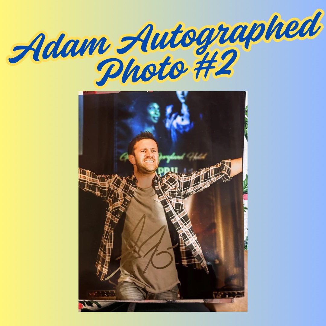 phoenixfire2912's tweet image. An 8x10 autographed photo of Adam Fergus

#AdamFergus