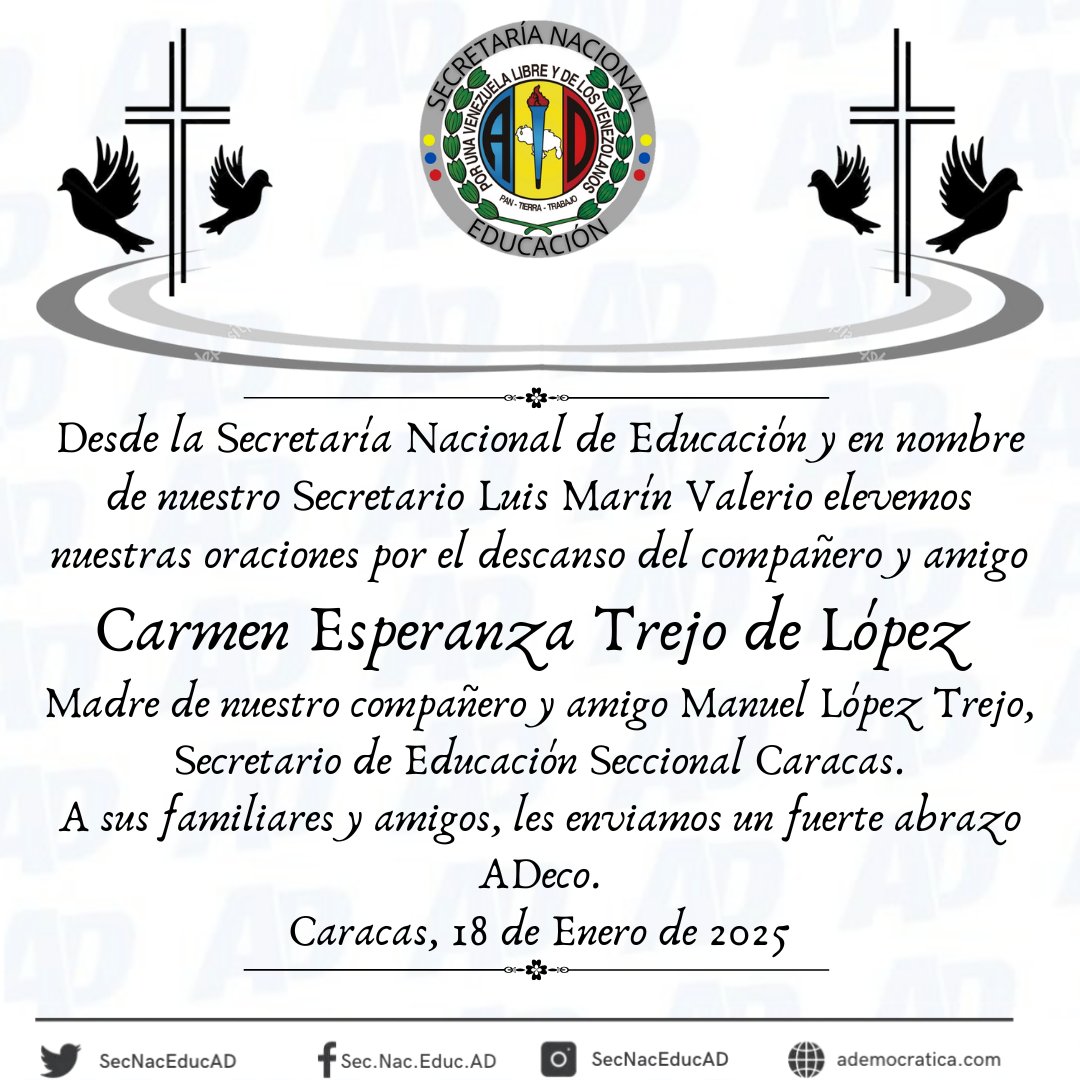 En estos momentos difíciles, es importante recordar los hermosos momentos compartidos y encontrar consuelo en el amor de quienes los rodean. Que la paz y la fortaleza acompañen a todos en este proceso de duelo.