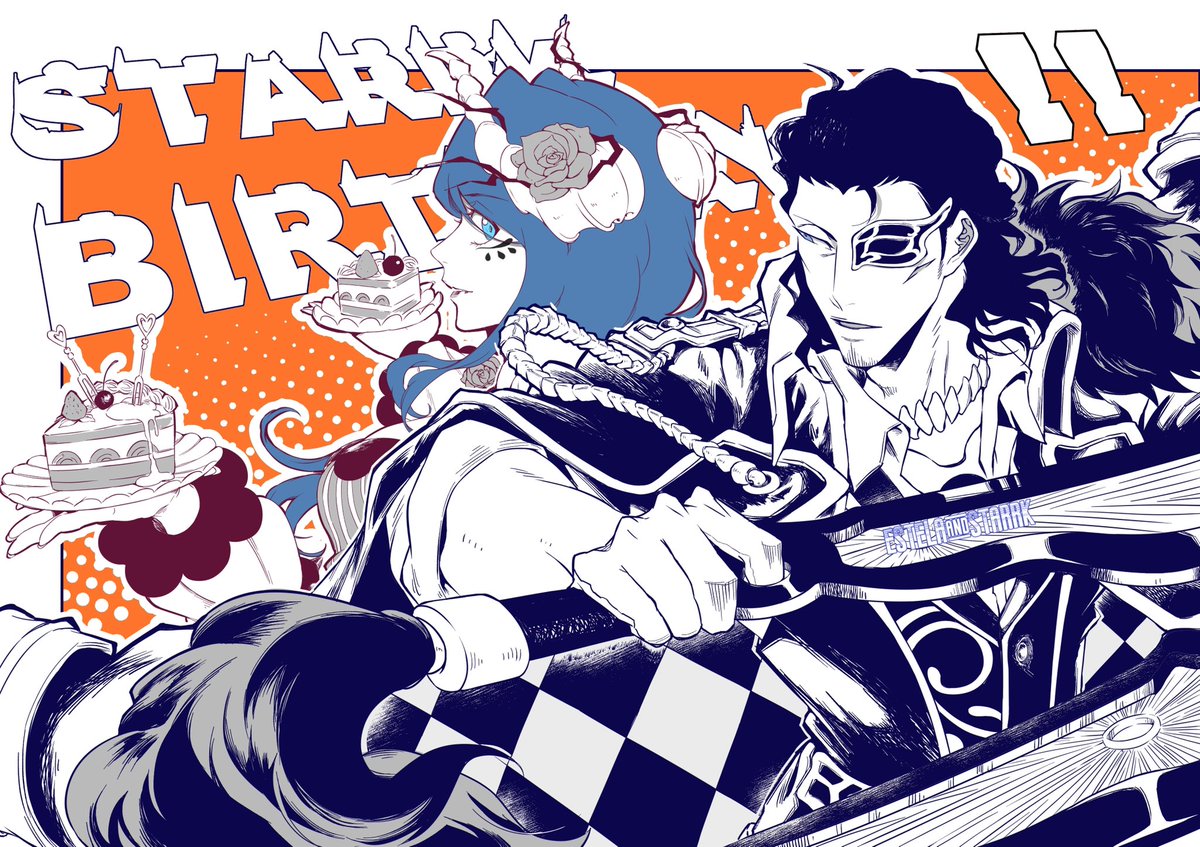 2025/1/19柯雅泰·史塔克生日快乐～
For Coyote Starrk❤️お誕生日おめでとう
#コヨーテ·スターク #Bleach