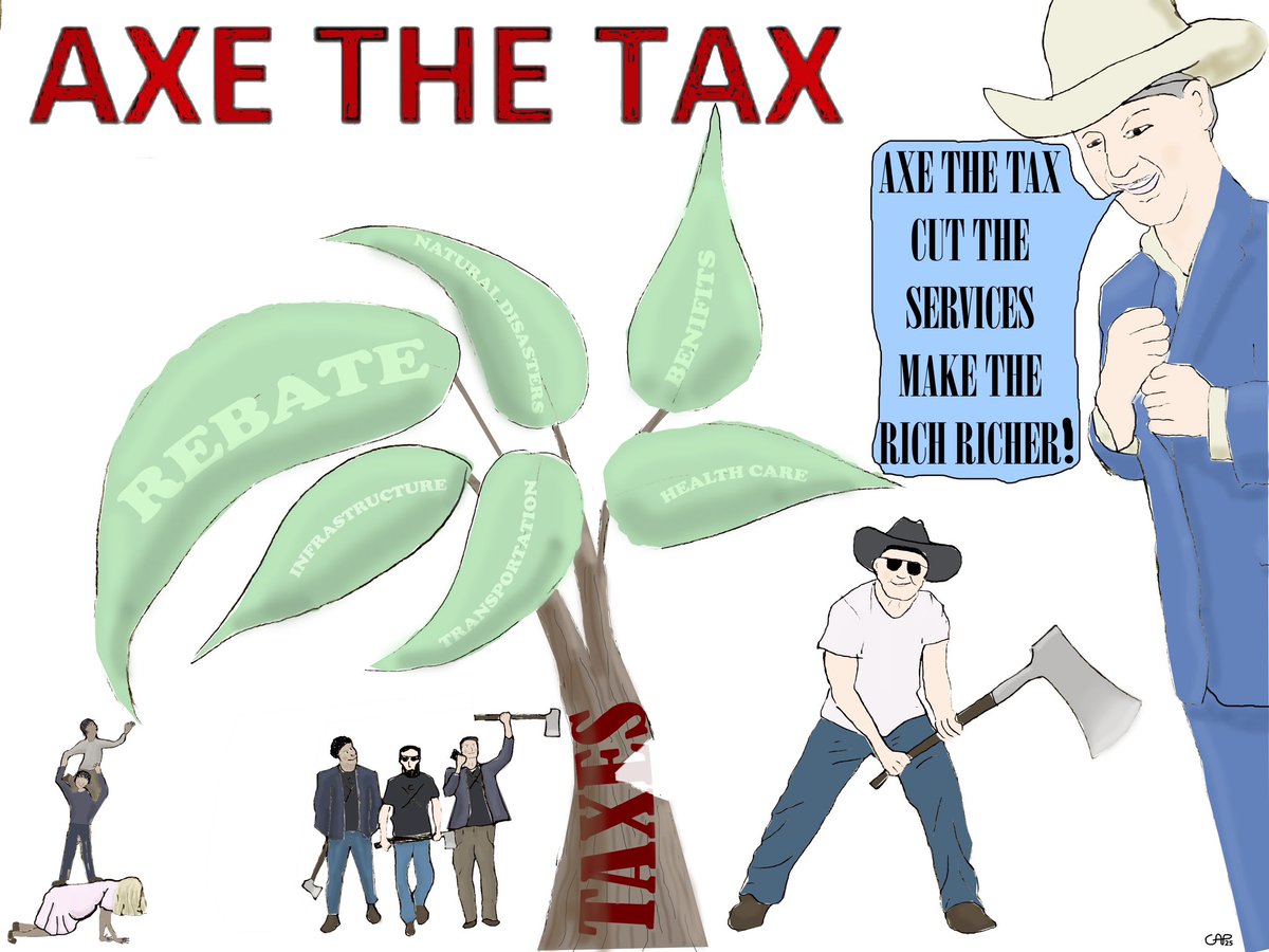 Axe the tax.

Bring home common sense.

And put Rich Canadians First. 🇨🇦