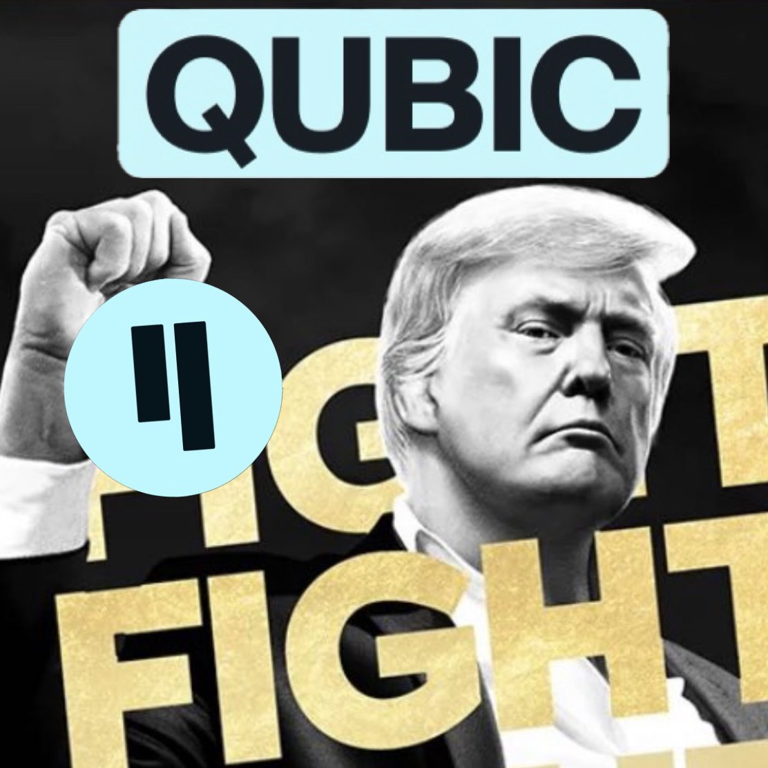 🔵 I’m more bullish 
than I've ever been on $QUBIC 🔵

Why? Because the hype around this project is about to go through the roof. Let's look at the facts: in just the last 12 hours, the $trump token skyrocketed to a 30 billion market cap - and that's just because of the meme